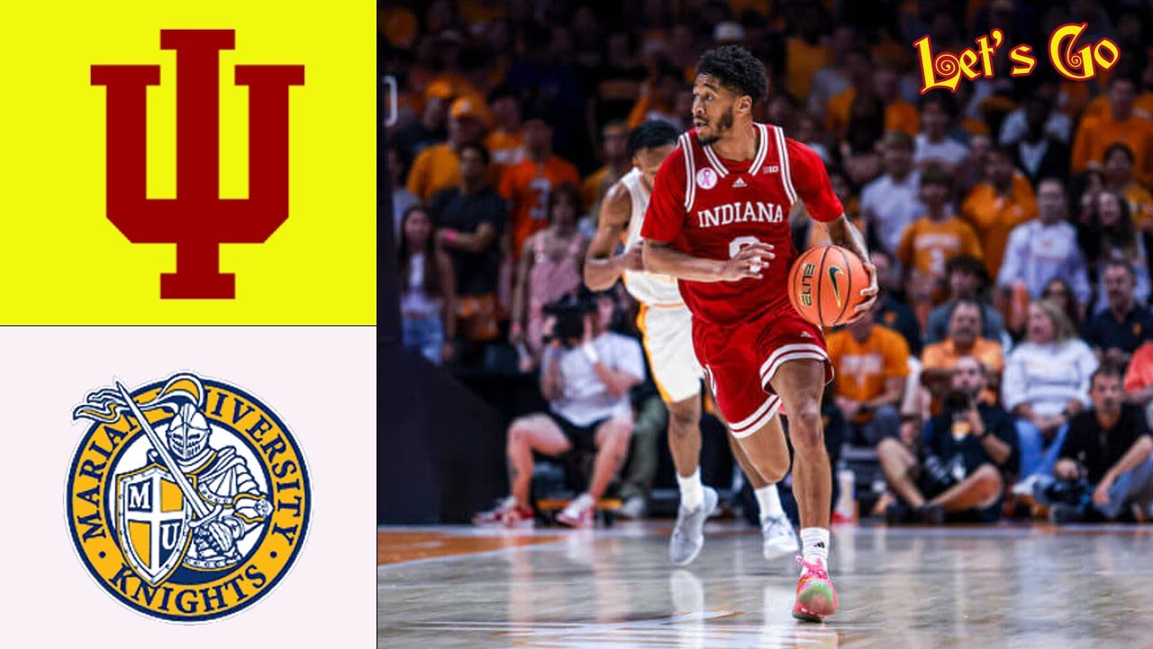 Indiana Vs Marian College Men’s Basketball | FULL GAME 1st-Qtr | Oct 17,2025 | NCAAM Preseason