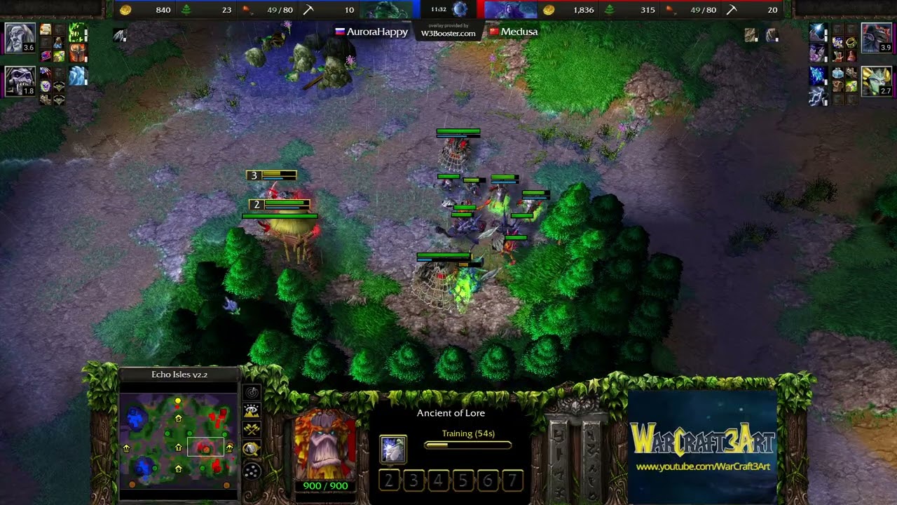Happy(UD) vs Life(NE) - Warcraft 3: Classic - RN8777