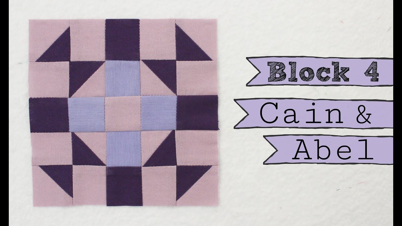 MINI BLOCK QAL | Block #4: Cain & Abel