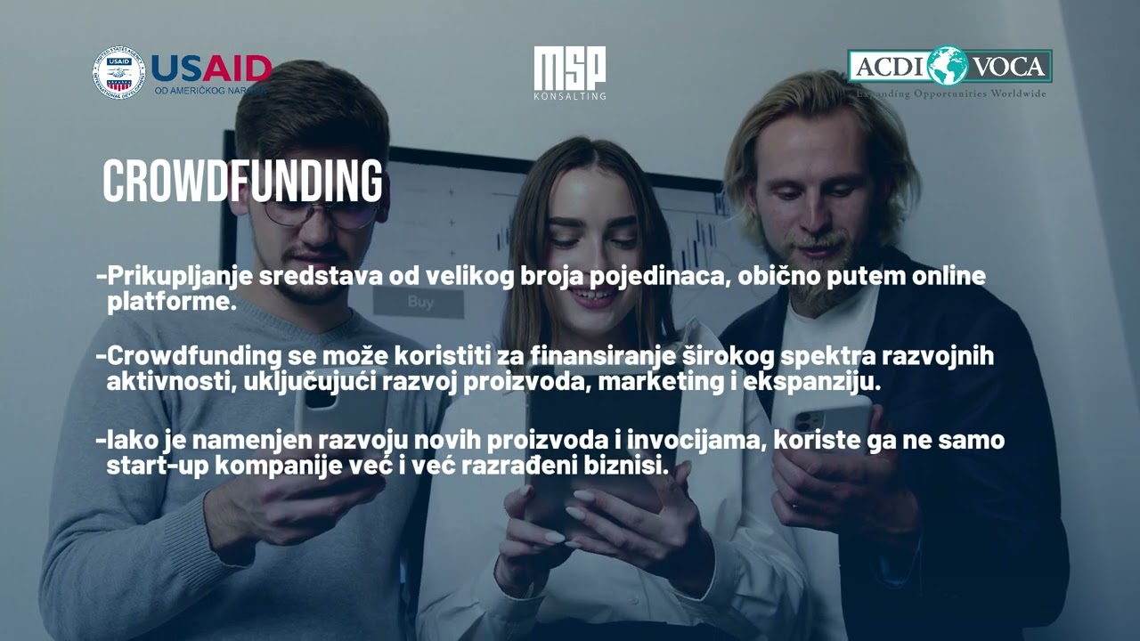 Pregled finansijskih instrumenata i organizacija koje upravljaju ovim instrumentima