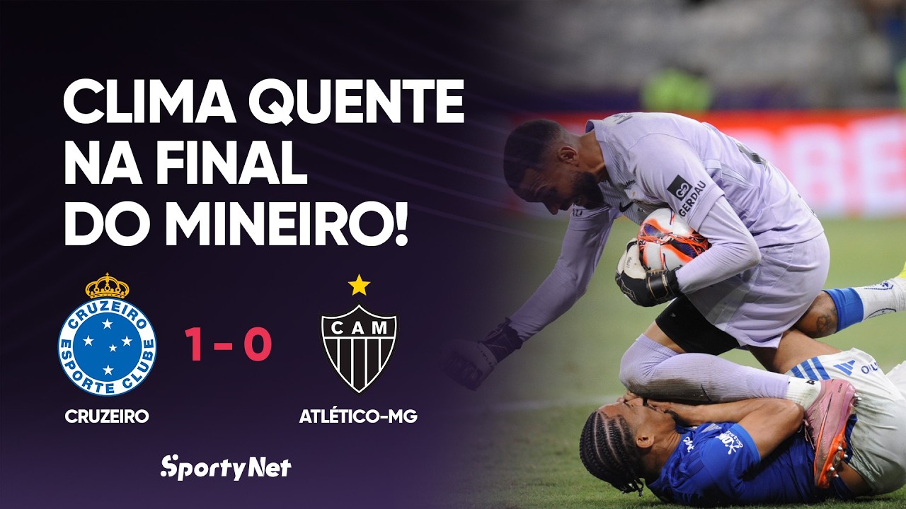 CENAS LAMENT&Aacute;VEIS: CRUZEIRO E ATL&Eacute;TICO ACABA EM CONFUS&Atilde;O GENERALIZADA! | Campeonato Mineiro