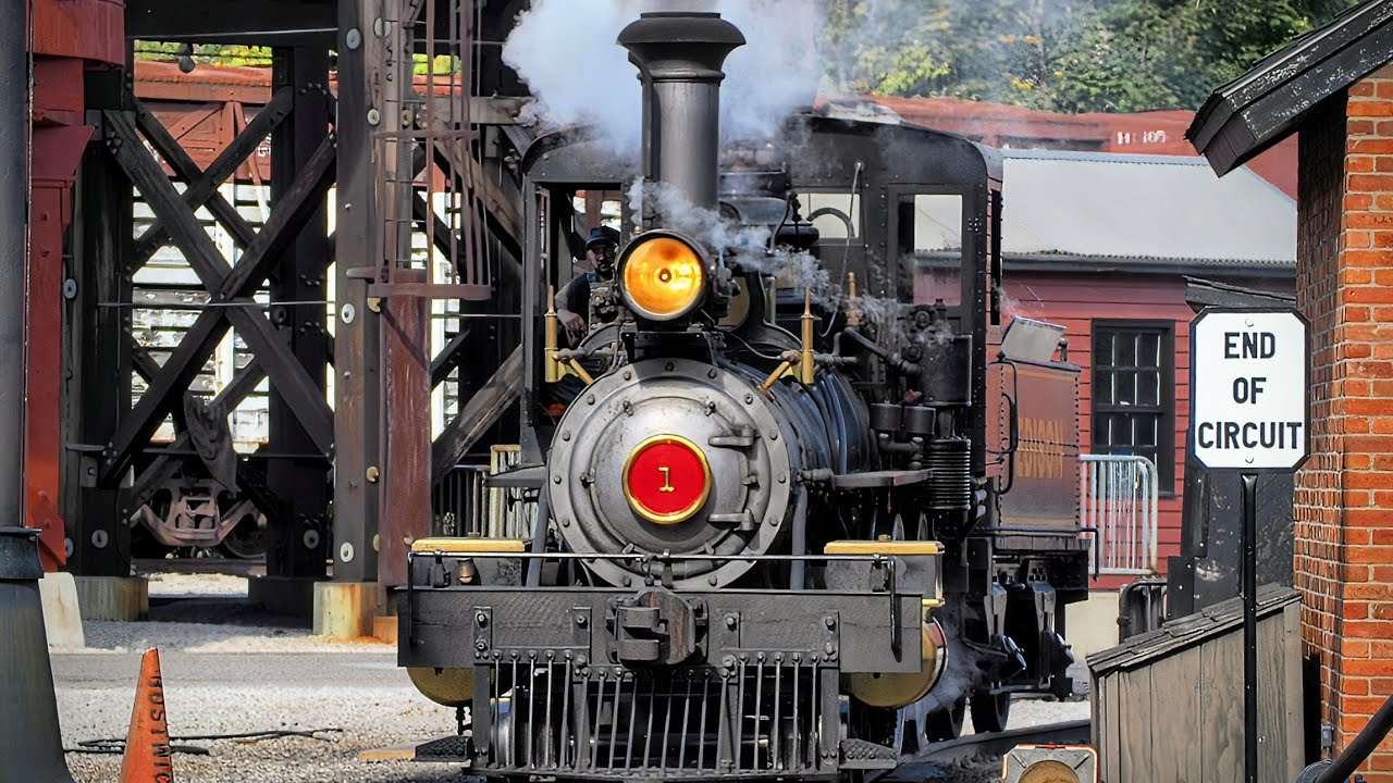 Edison on a test run - Greenfield Village Railroad