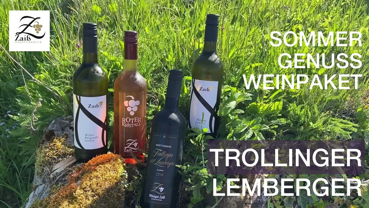 Sommer-Genuss Weinpaket - Weingut Zai&szlig; - TL Trollinger