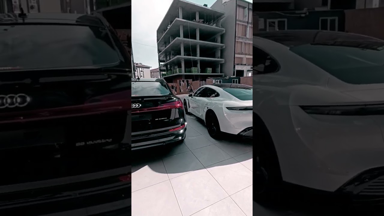 Taycan or E-Tron?#Taycan #ETron #Shorts