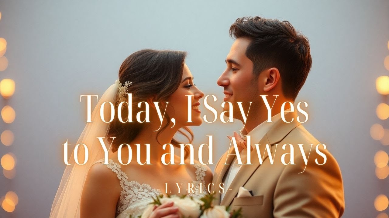 Today, I Say Yes to You and Always – A Forever Love Vow in Song