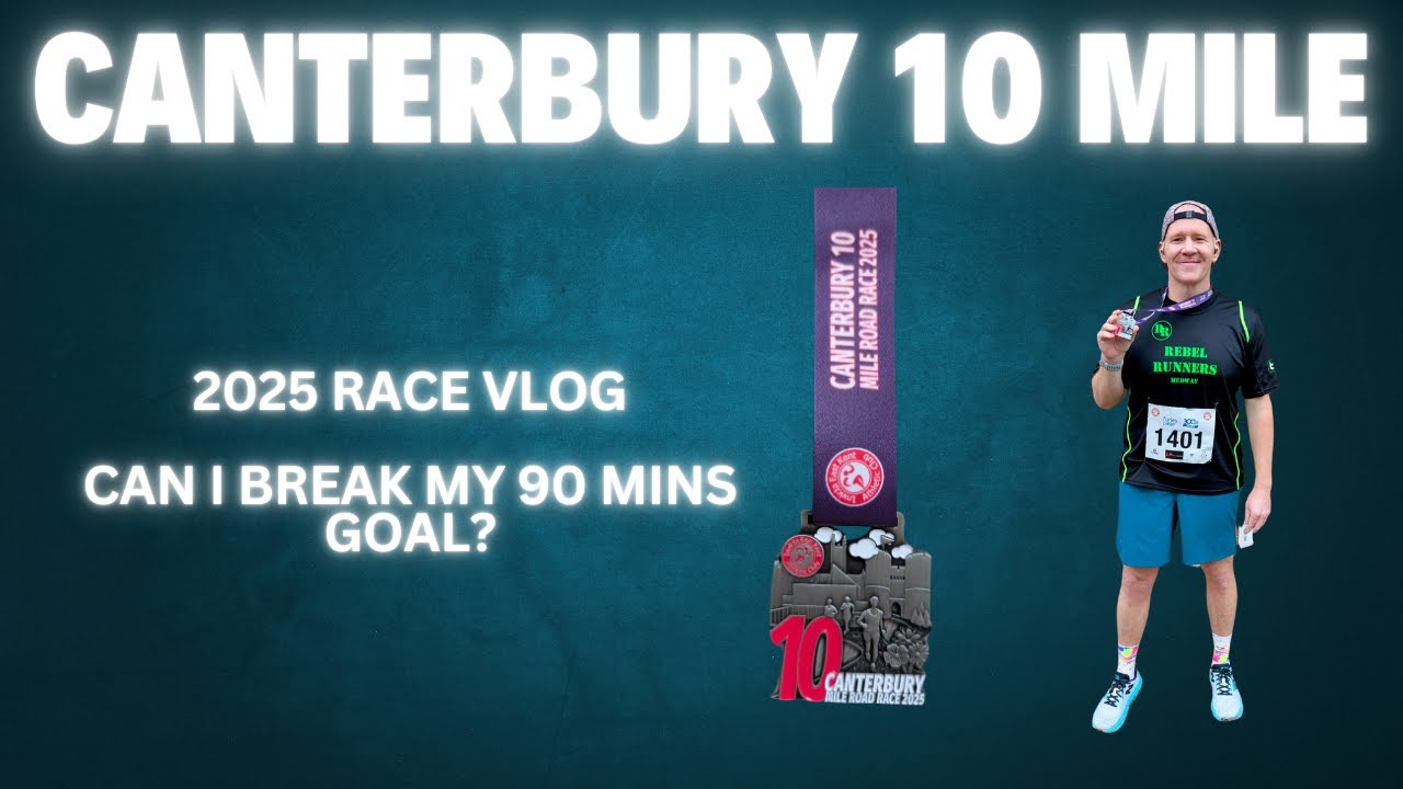 2025 Canterbury 10 Mile Race - Can I break my 90 minutes goal?