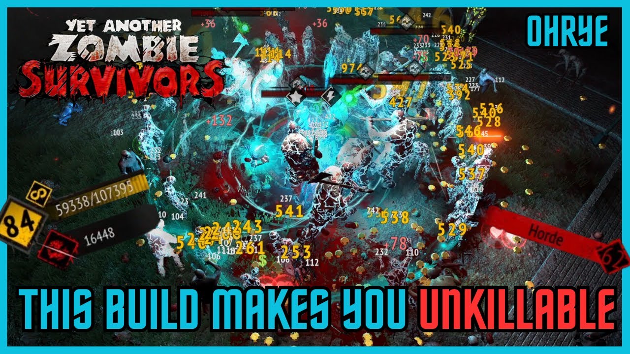 Literally UNKILLABLE Build in Yet Another Zombie Survivors! Endless Mode!