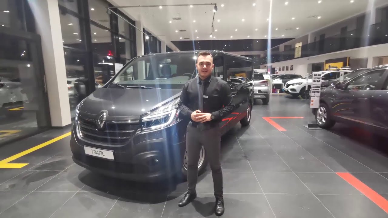Renault Trafic 2021, Furgon brygadowy fabryczny 6-osobowy, L2H1, prezentacja
