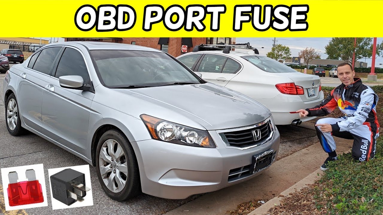 HONDA ACCORD OBD PORT FUSE, OBD NOT CONNECTING, OBD NOT WORKING 2008 2009 2010 2011 2012