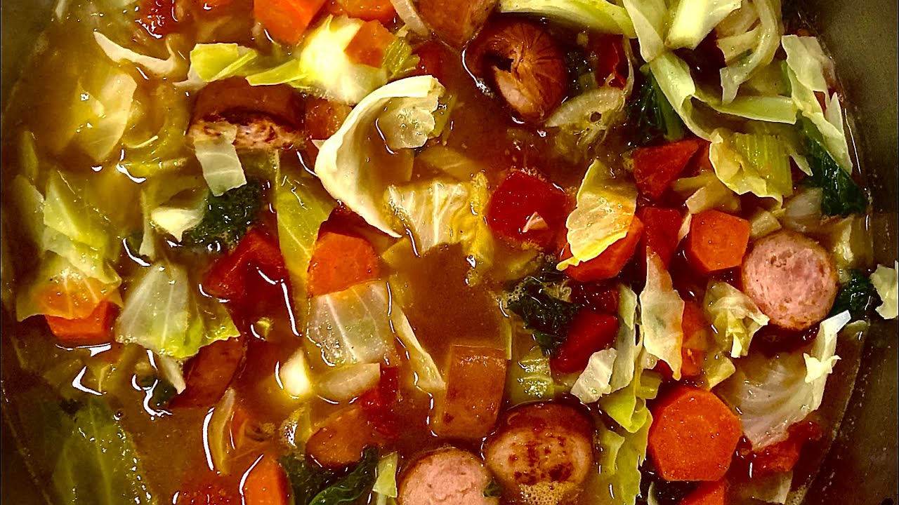 Cabbage soup for the soul! Fresh and Delish!