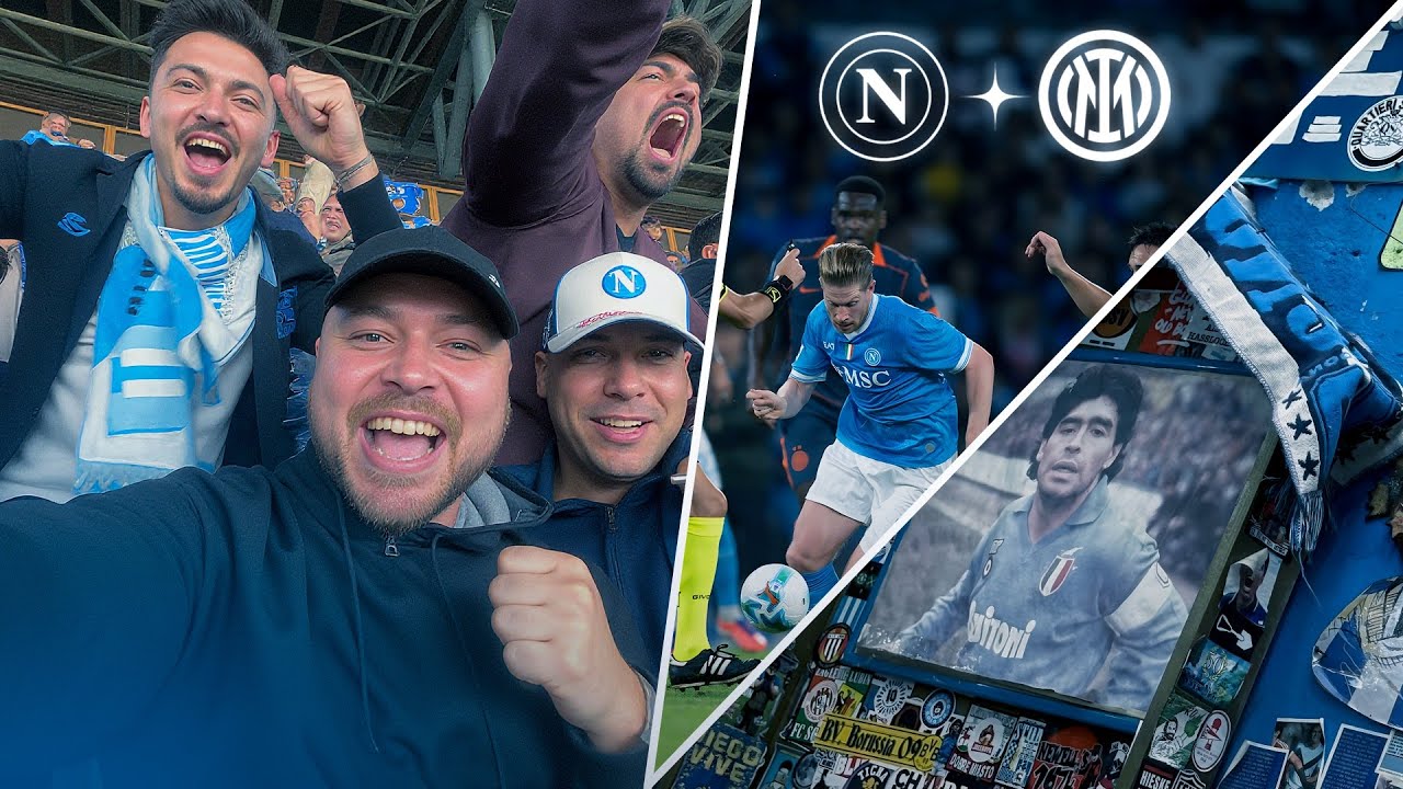 Hier ist MARADONA ein &bdquo;GOTT&ldquo; 🇮🇹 SSC Neapel vs Inter Mailand Stadionvlog