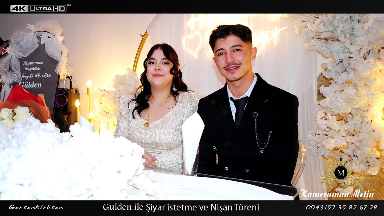 Şiyar ile Gulden istetme ve Nişan Töreni tarih 18 01 2026 yil Gelsenkirchen ULTRA HD 4K