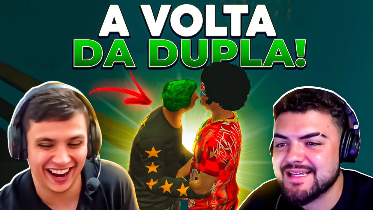 PAULINHO LOKO e LUQUETA😱 O REENCONTRO no GTA RP! (Modder Clips)