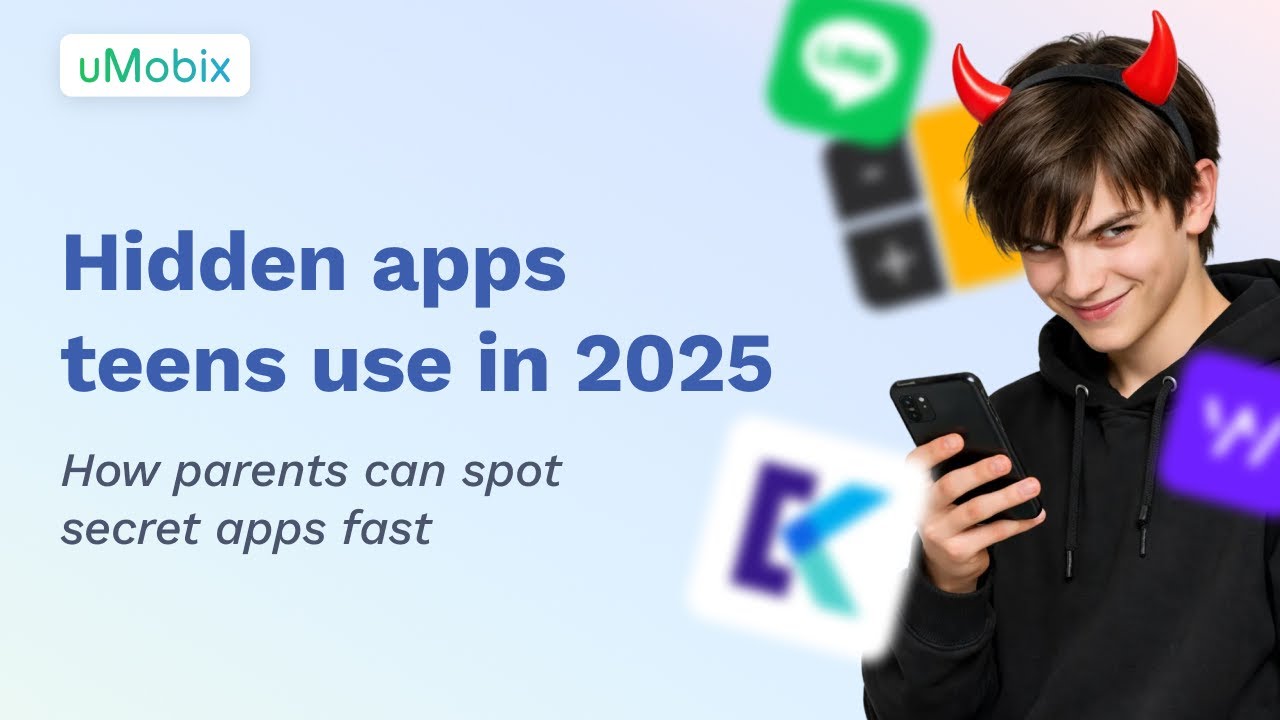 Hidden apps teens use in 2025. How parents can spot secret apps fast | uMobix