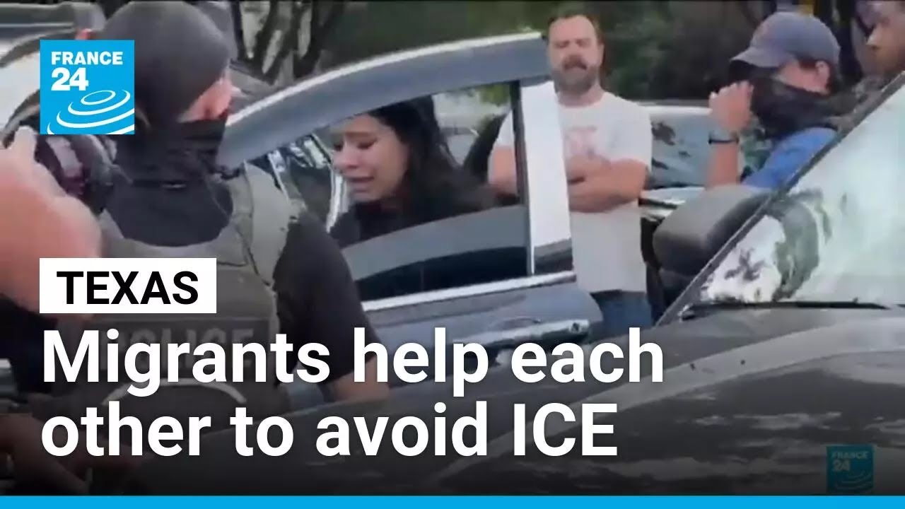US: Migrants in Texas help each other to avoid ICE raids • FRANCE 24 English