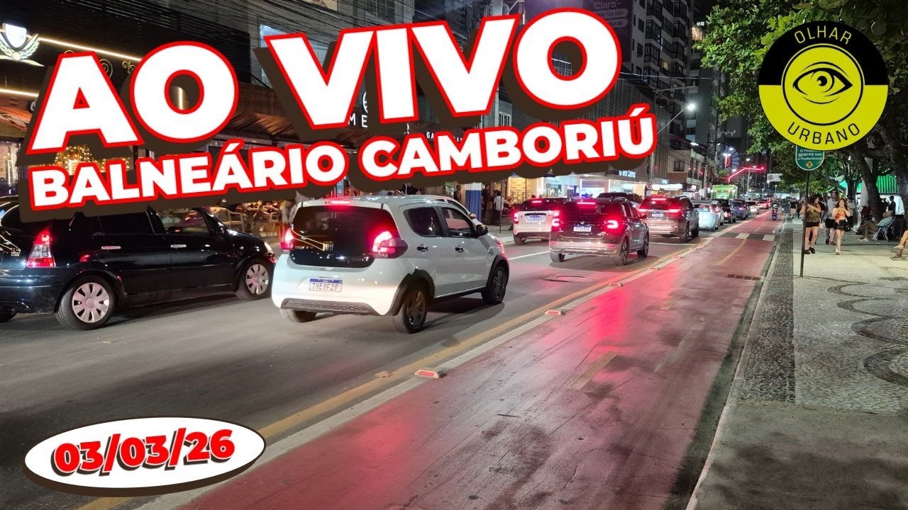 Ao Vivo em Balneário Camboriú - Noite e Madrugada de Terça-feira - 03/03/26