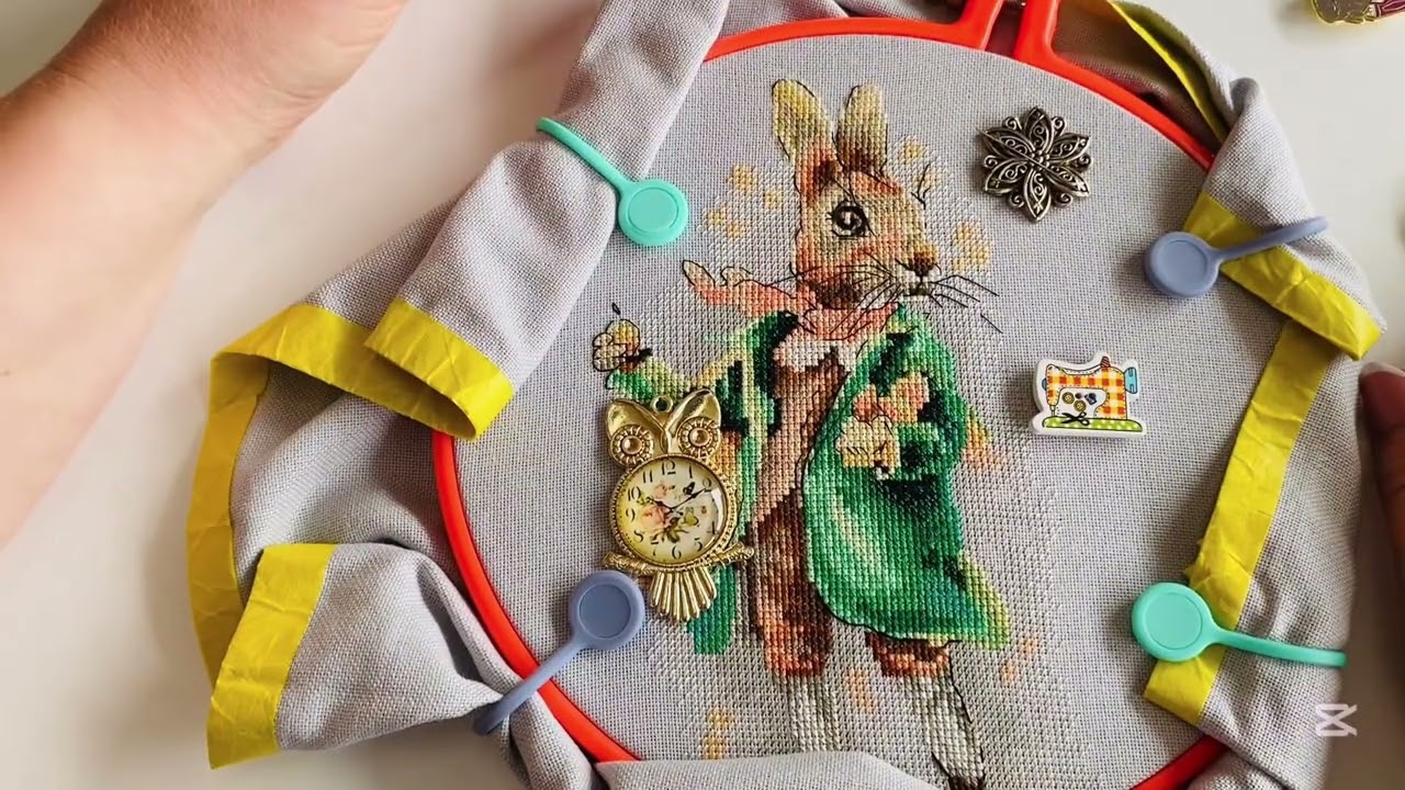 Magnesy do igieł do haftu | Jak ułatwić sobie haftowanie🪡🧵