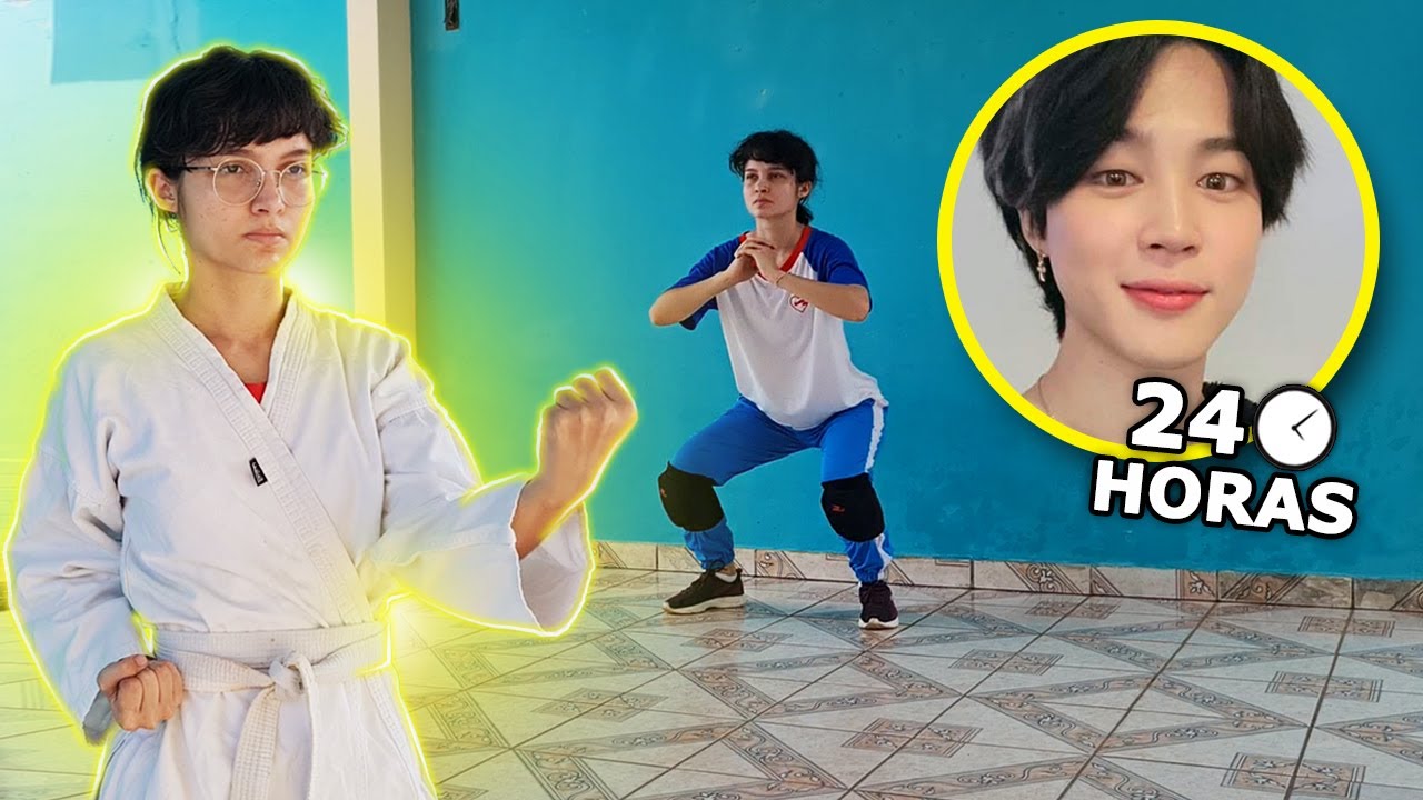 24 HORAS SEGUINDO A ROTINA DO JIMIN DO BTS | Frost!