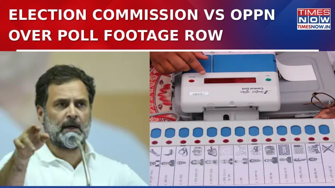 Congress Slams Election Commission&rsquo;s 45-Day Polling Footage Deletion Rule, Sparks Controversy