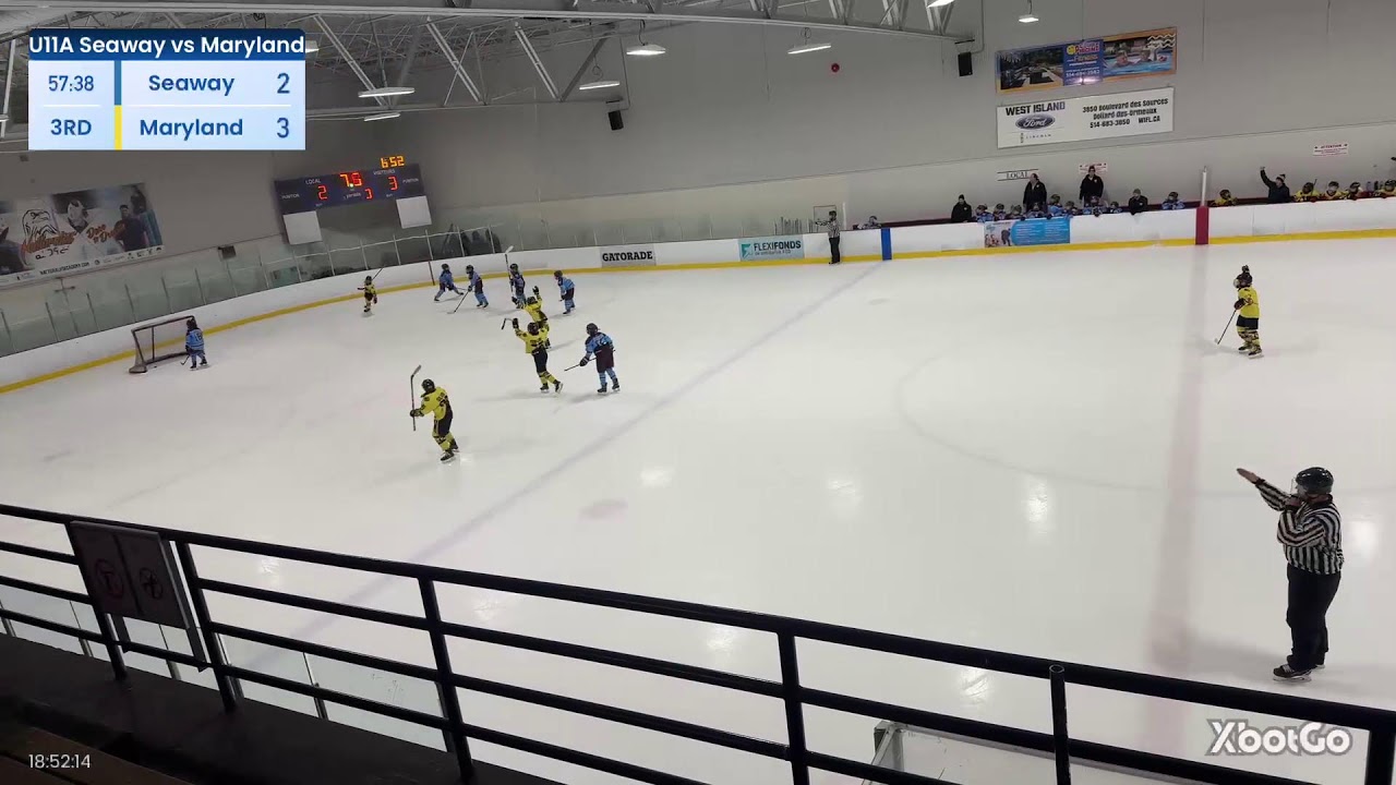 U11A Can/Am tournament Seaway vs Maryland Jr Black Bears