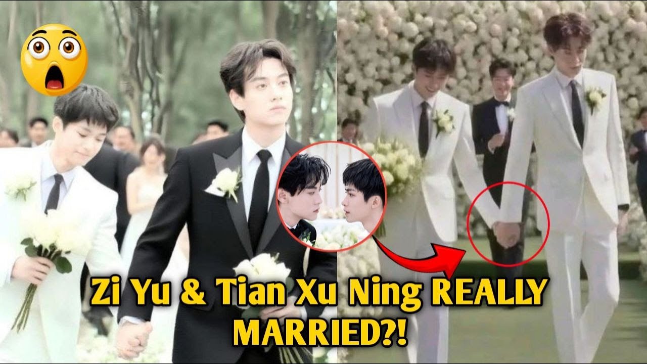 SECRET WEDDING REVEALED! 💍 Zi Yu & Tian Xu Ning REALLY GET MARRIED?!