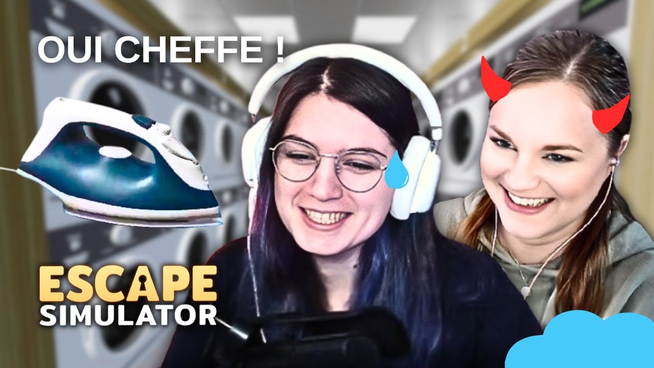 Elle m'exploite à la laverie ! (Escape Simulator #11)