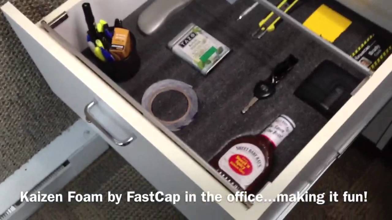 Бережливое производство — Организация ящиков и стен — Kaizen Foam — FastCap