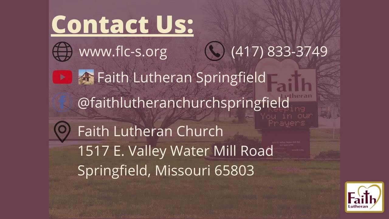 Faith Lutheran Church Online