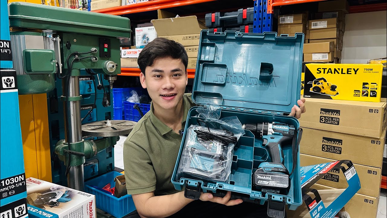 ✅ DHP484 makita về hàng giá chỉ 3xxx khian yupai vít dewalt 801 xả hàng