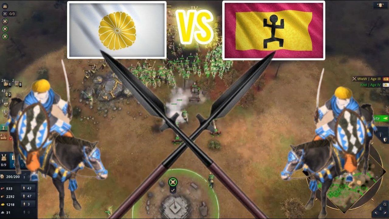 Malians vs Japanese: Desperate Dark Age Assault