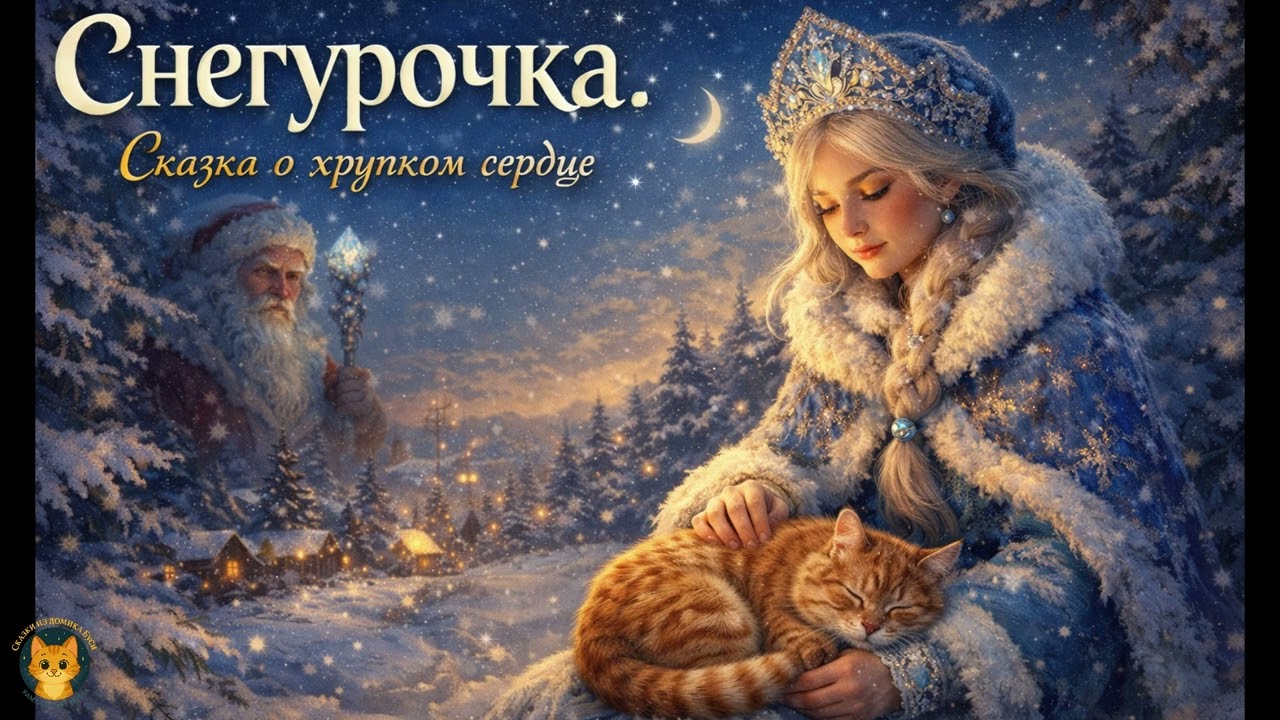 The Snow Maiden Who Taught the World to Slow Down ❄️ A Gentle Winter Story