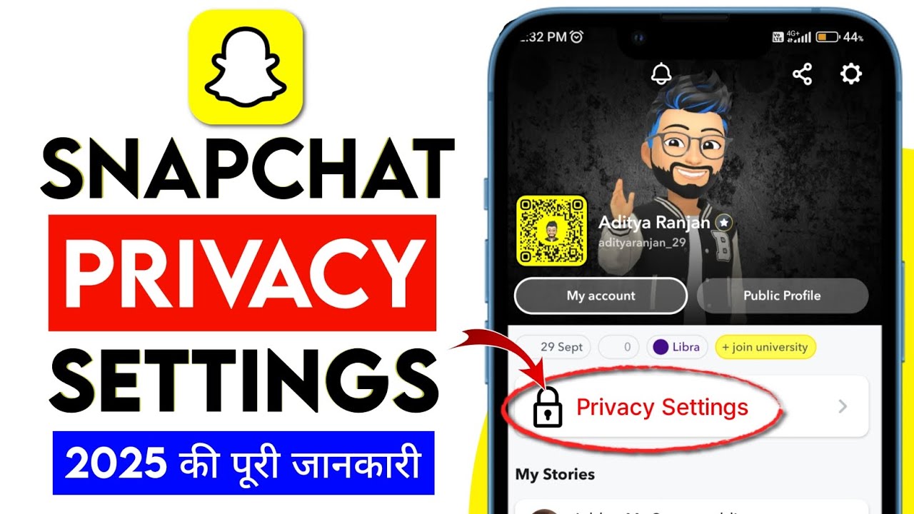 SnapChat par Privacy kaise lagaye 2025 | SnapChat Privacy Settings | Snapchat all Security Settings