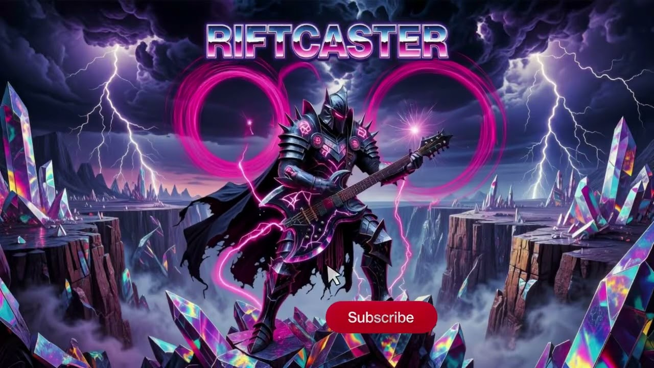 RIFTCASTER | Synthwave x Heavy Metal Mix | Retro 80s Fantasy