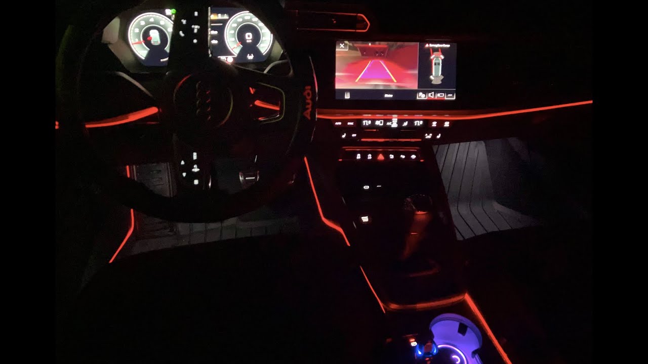 Kit LED Lights ambient colorate per AUTO