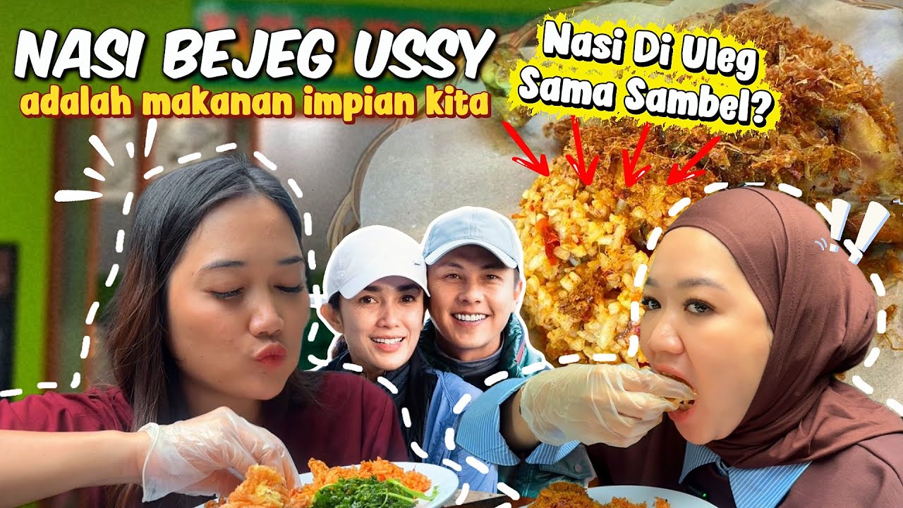 CUMA NASI PAKE SAMBEL AJA UDAH SURGA BANGET!! NYOBAIN NASI BEJEG WIJAYA BY USSY SULISTIAWATY