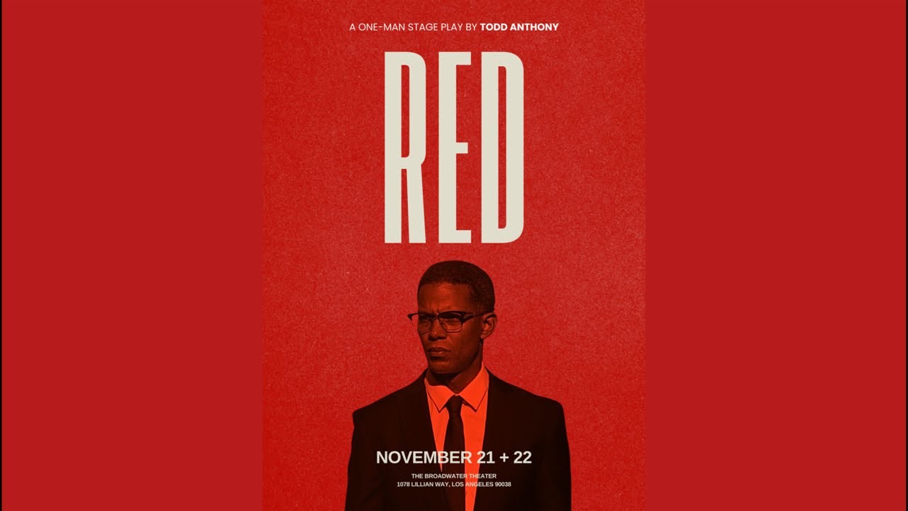 RED: one man stage play!
