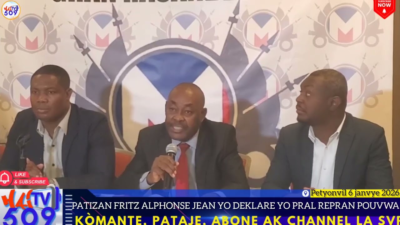 Patizan Fritz Alphonse Jean yo deklare y ap kenbe pouvwa nan yon lòt tranzisyon aprè 7 fevriye 2026