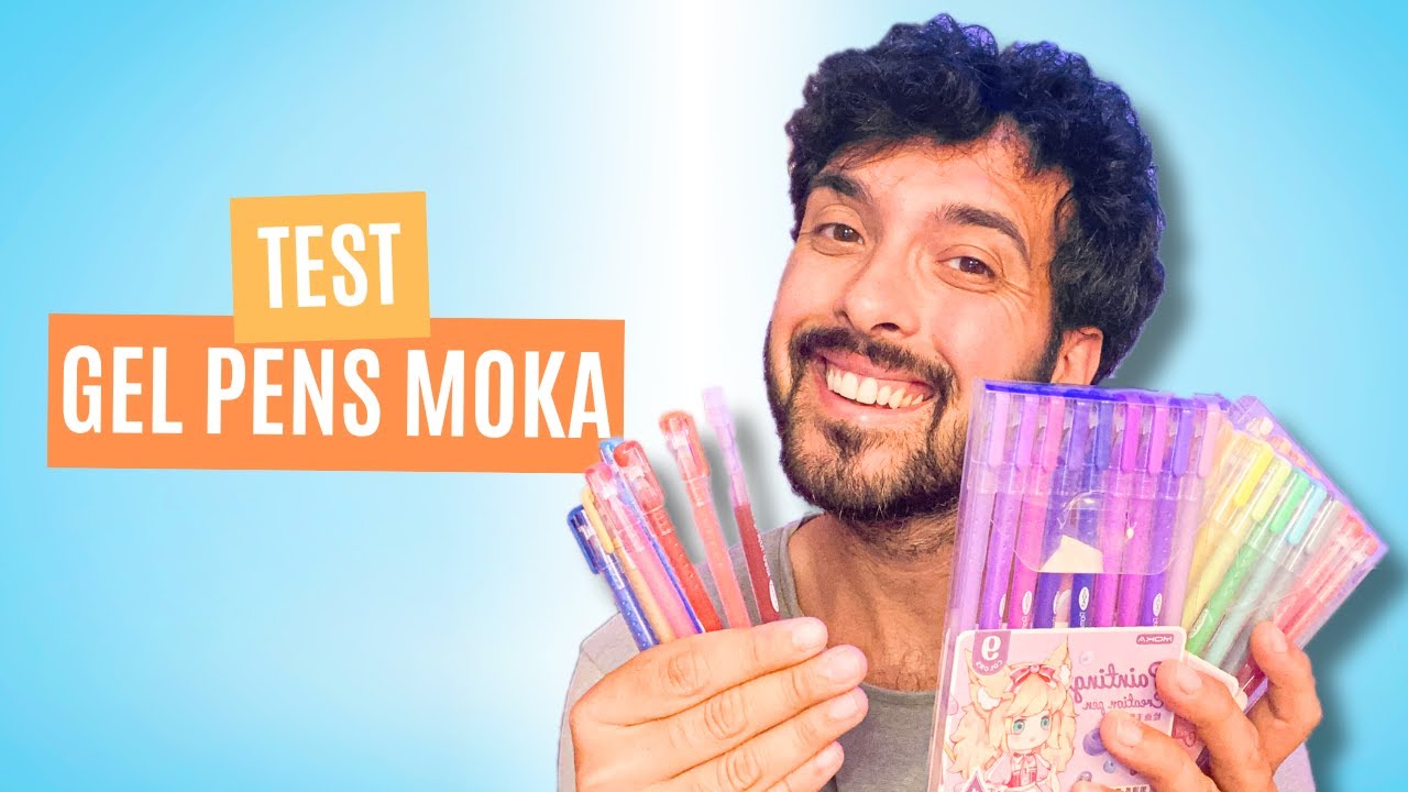 Test des Gel Pens Moka !