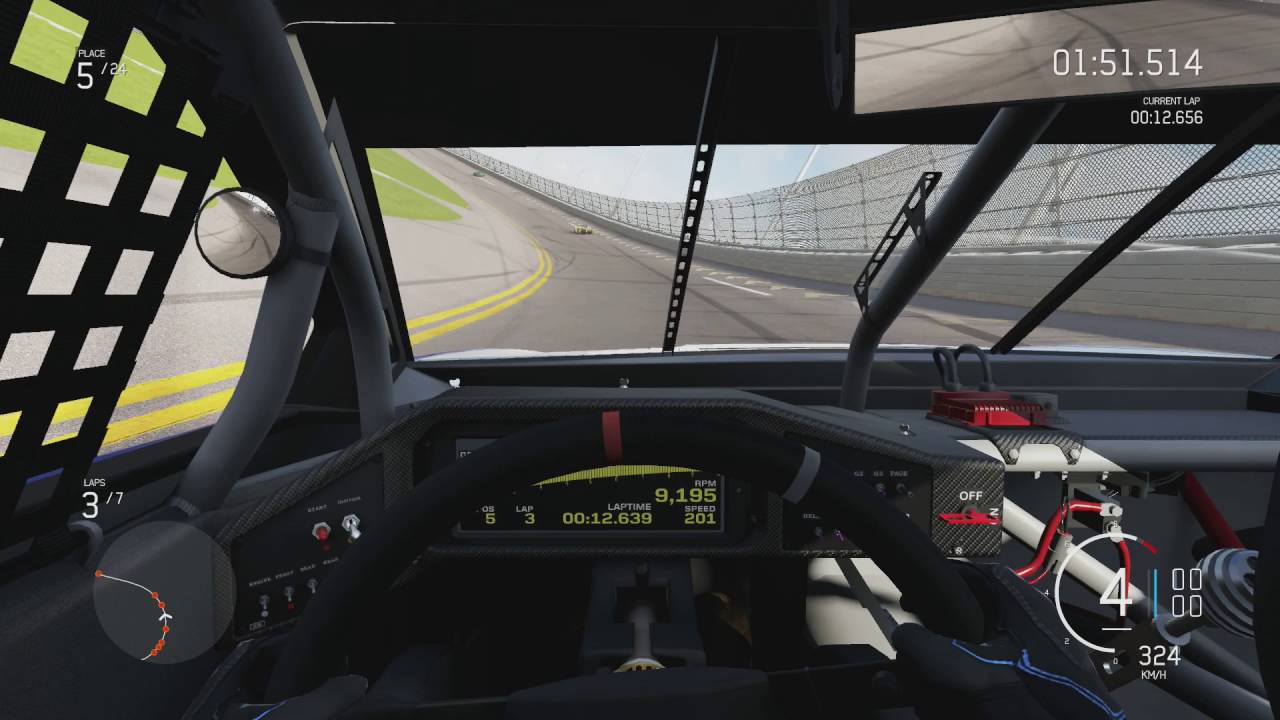 Forza Motorsport 6 Ford Team Penske AAA Fusion R880 2016 @ Daytona Tri Oval vs unbeatables