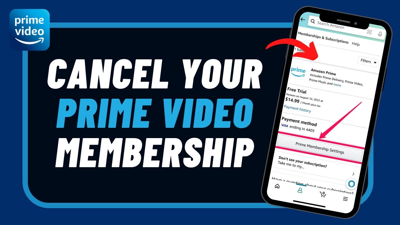How to Cancel Prime Video Membership !