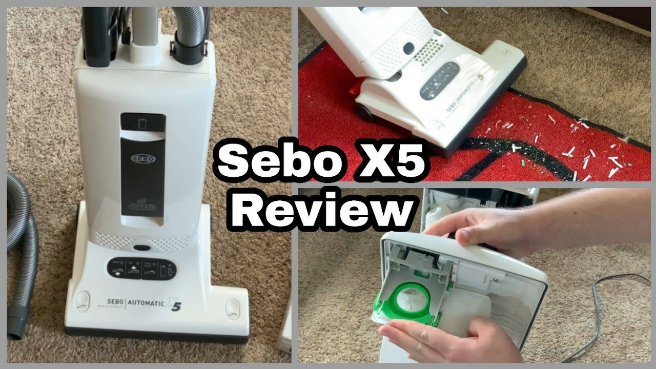 Sebo Automatic X5 Upright Vacuum Review Demo & Maintenance Tips - X4