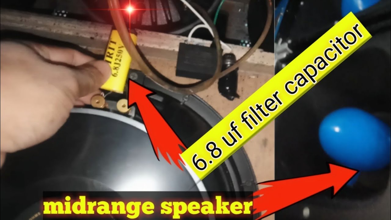 pwede ba lagyan ng filter capacitor ang midrange speaker/soundcheck