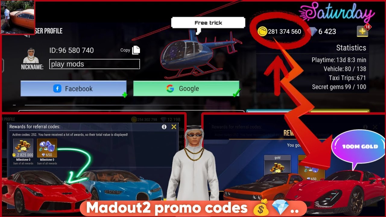 Как разбогатеть в Madout2 