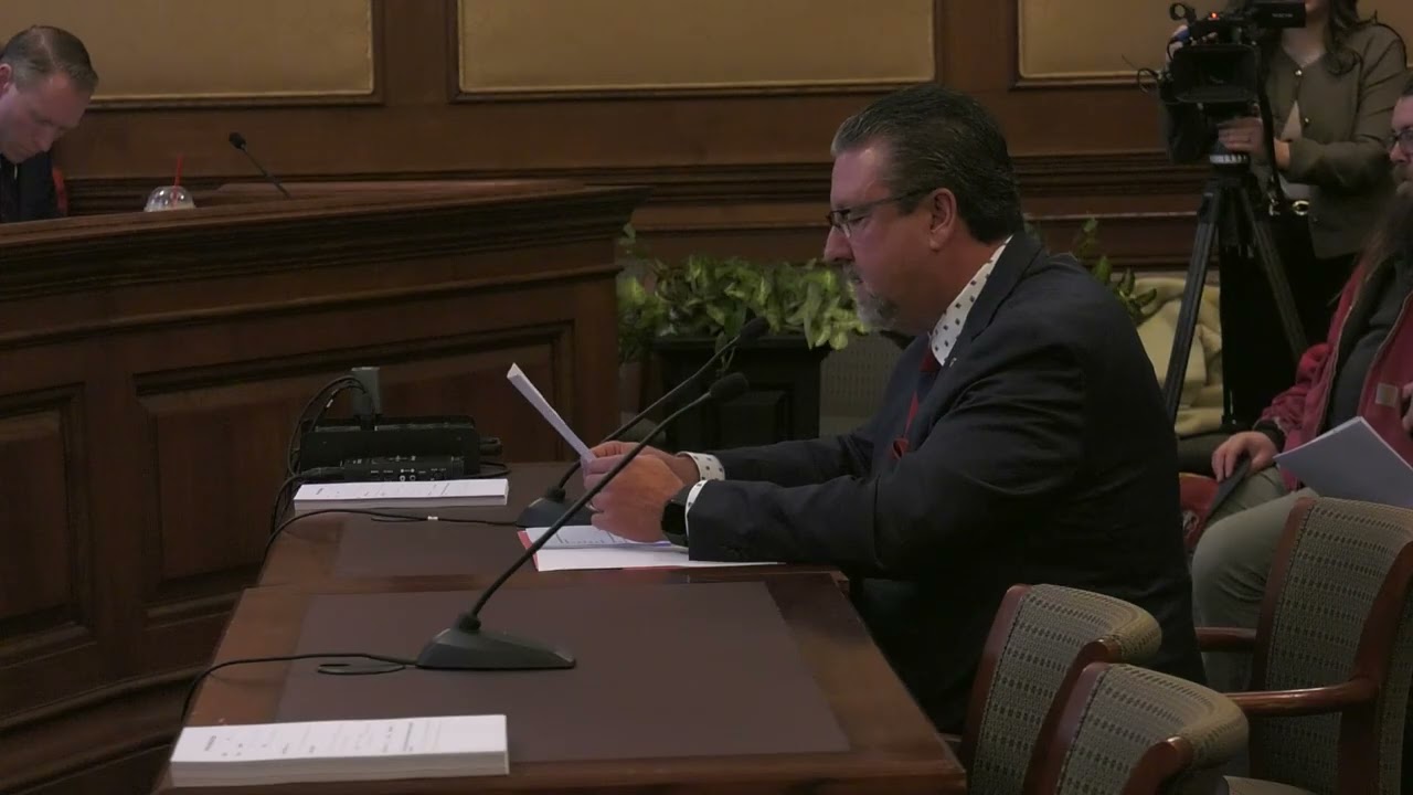 Missouri Sen. Joe Nicola Presents SB 1325 in Committee