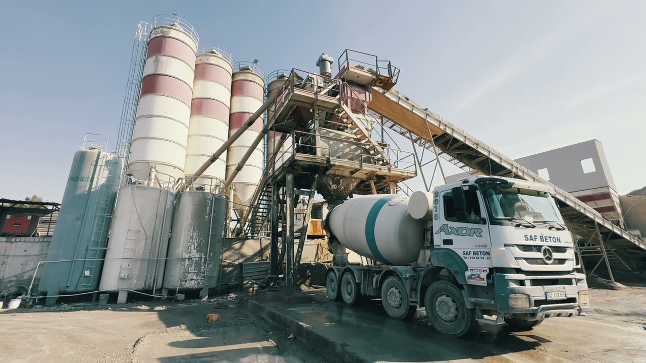 GSP 160 CT Sabit Beton Santrali (Stationary Concrete Batching Plants)