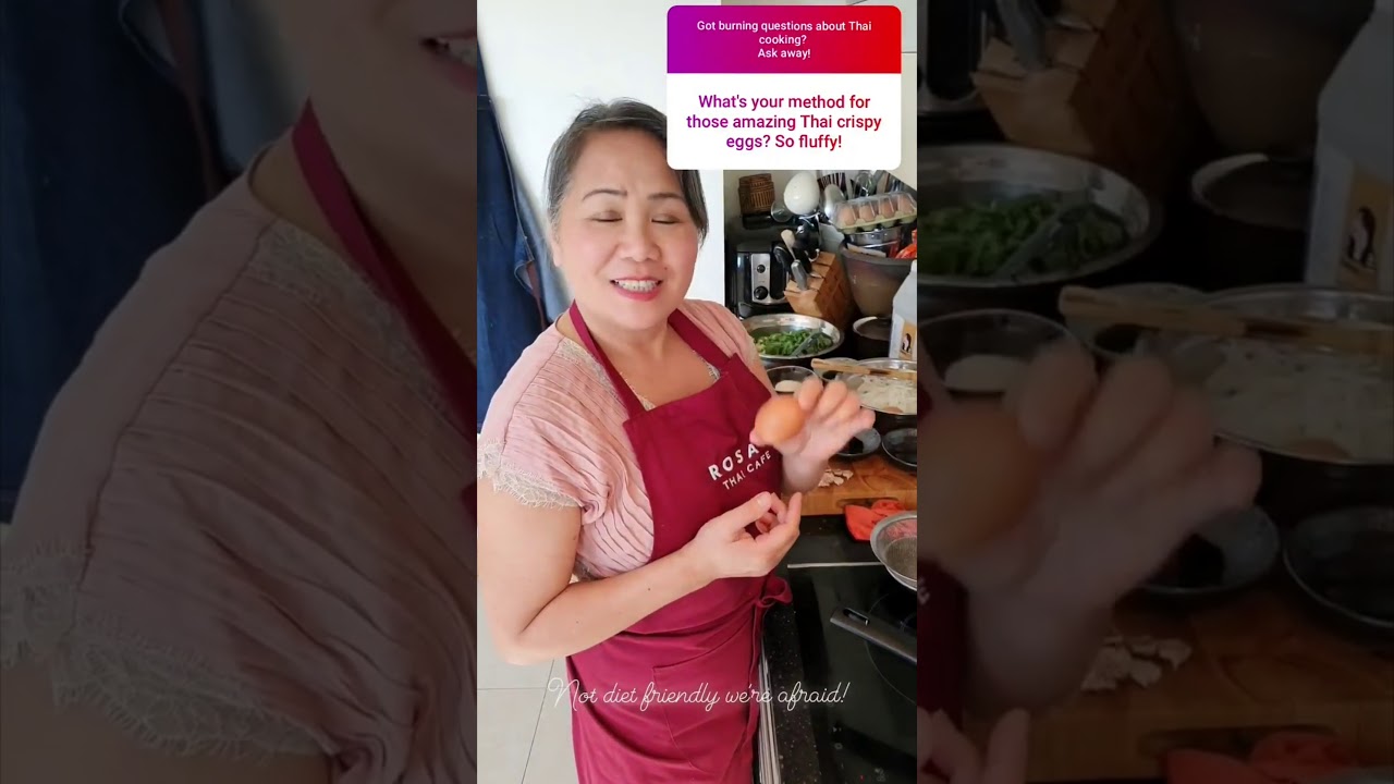 A taste of Rosa's in your kitchen - The secret of Thai cooking with Saiphin Moore