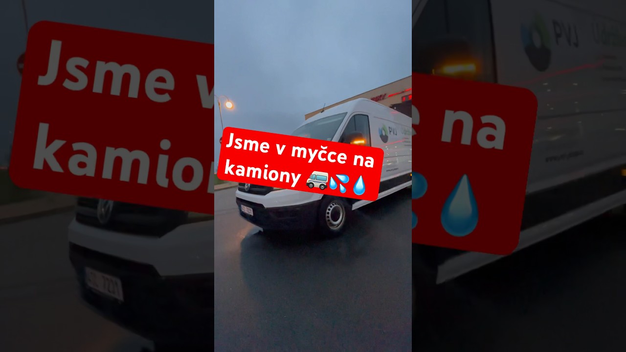 Myt&iacute; velk&eacute; dod&aacute;vky Volkswagen Crafter