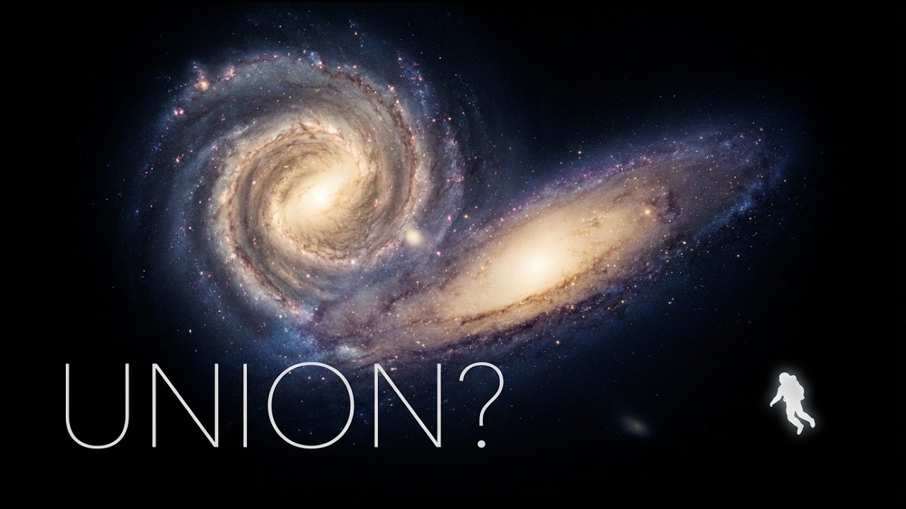 The Great Union: Milky Way & Andromeda Collision | 2-Hour Deep Sleep Space Journey | EMDR Music