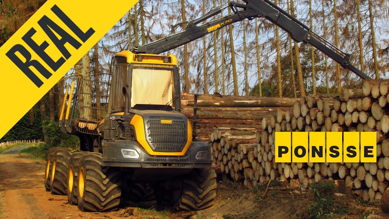 Holzr&uuml;cken mit PONSSE Wisent 🌲 [HD]