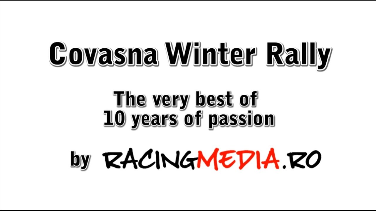 Covasna Winter Rally - best of 10 years
